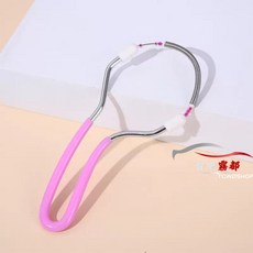 臉部除毛器 挽臉器 挽臉棒 挽面器 日本拔毛神器 除毛 汗毛 唇毛 絞面器, 粉紅色, 1個