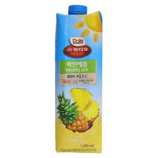 스위티오 파인애플 주스 1L 돌 파인애플주스 파인애플쥬스 [1EA] jj0*7667ID, 1개