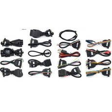 모든 풀 칩 프로그래머 V8 진단기 21 소프트웨어 ECU 자동차 온라인 수리 튜닝 도구 CARPROG, only cable, 1개