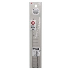 하이라인 알루미늄 자 15cm XS03SV, 실버, 1개