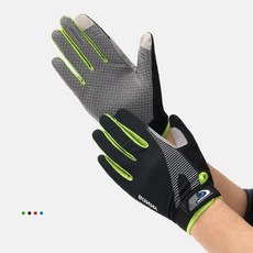 132818 ANJMEICH 얇은 사이클링 장갑 야외 산악 자전거용 미끄럼 방지 통기성 등산 스포츠 체육관 (그린 미디엄), 자전거 장갑 얇은 야외 산악 미끄럼 방지 통기성 등반