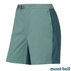 【日本 mont-bell】送》女 輕薄防潑透氣彈性 排汗短褲 CANYON 休閒短褲 登山短褲 1105740
