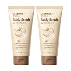 오션스킨 오리지널 바디스크럽 화이트머스크, 2개, 250g