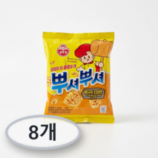 오뚜기 뿌셔뿌셔 버터오징어맛, 90g, 8개
