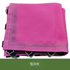 트램폴린 매트 트램펄린 받침대 대형 메쉬 실내 철제 프레임, 1개, I_핑크 링 1.66x1.66m 48링