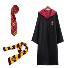鳳凰哈利波特cosplay服裝套裝披風+圍巾+領帶