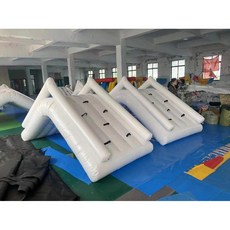 워터슬라이드 에어바운스 빠지 슬라이드 물놀이 미끄럼틀, 삼각 슬라이드(5x2x2.4m), 1개