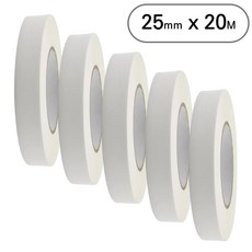 아트위브 마스킹 테이프 종이테이프 아이보리 25mm, 5개
