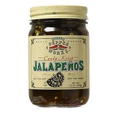 텍사스 페퍼 웍스 캔디-크리스프 할라피뇨 12온스 (2개) Texas Pepper Works Candy-Krisp Jalapenos 12 Oz (2), 348g, 1개