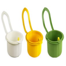 리노샵 다용도 걸이 바구니 소쿠리, 옐로우