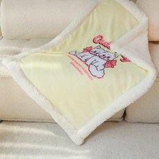 부드러운 애완 고양이 개 담요 이불 이불 방석, 1개