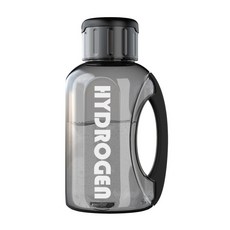 1500ml 휴대용 고용량 수소 물병 수소 발전기 기계 균형 pH 수소 물 이온제, 검은색