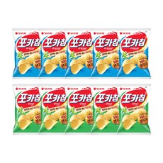 오리온 포카칩 어니언+오리지날 간식 스낵, 어니언 5p +오리지널 5p, 1세트