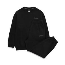 내셔널지오그래픽 키즈 K244UPB910 맨투맨팬츠 SET 기모 CARBONBLACK 961427