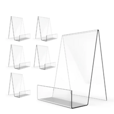 리브잇 아크릴 책꽂이 북 스탠드, 투명