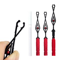 3개입 니키500 담배 홀더 집게 손잡이 연초 손가락 냄새 방지