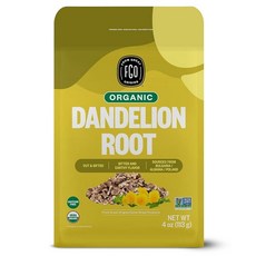 FGO 얼 그레이 홍차 100개 티백 재밀봉 가능한 백 포장은 다를 수 있습니다1팩 161810, Dandelion Root, 473.2ml, 1개