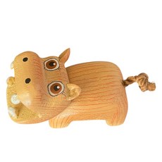 小老闆萬國商舖 泰國手工製可愛小河馬 ZAKKA小動物 療癒系擺飾 文青風雜貨 送禮自用, 1個