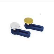 토탈셀링 바지 허리조절 단추 바지허리늘리기수선, 은색