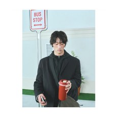 매장정품 8SECONDS 에잇세컨즈 페이크 레더 후드 점퍼 블랙 45623ZMCF5 1210459