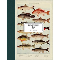 (영문도서) Vintage Prints: Fish: Vol. 1 Paperback, Createspace Independent Pub..., English, 9781720784807