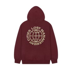 [국내정품] 엘엠씨 후드티 OG COMBO HOODIE burgundy 168489