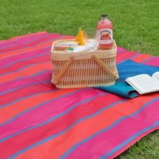 ORIGO 韓國 防水棉質野餐墊, 魚