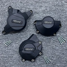 호환 CBR600RR 2024 혼다 CBR600RR 2009 - 2024 모토 엔진 보호 커버 세트 용 바이크 오토바이 엔진 보호, 03 Set