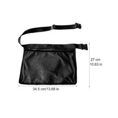 테니스 볼 밴드 홀더 피클볼 허리 가방 2개 조절 가능한 벨트 포함 테니스공 파우치 캐리어 사이클링 골프용 또는 8개 보관 (블랙 사이즈: 34.7 x 27cm(13., 테니스 볼 밴드 홀더 피클볼 허리 가방 2개, 조절 가