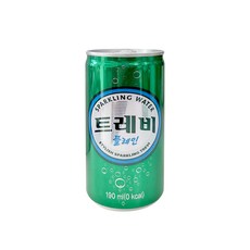 트레비 탄산수 플레인, 190ml, 1개