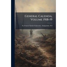 (영문도서)General Calenda Volume 1918-19 Paperback, Nabu Press, English, 9781178370379