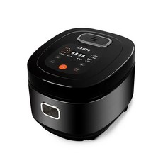 SAMPO聲寶 KS-KG10Q 6人份微電腦電子鍋｜24小時預約、多項烹煮行程、不沾內鍋, 黑色