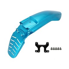 오토바이용 하이 프론트 휠 허거 펜더 머드가드 머드 스플래시 가드 페어링, 1개, 1. Blue, 기본