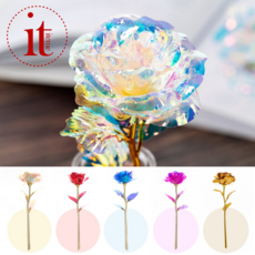 홀로그램 장미 한송이 꽃한송이 기념일 로즈데이 선물, 상품선택, 1개