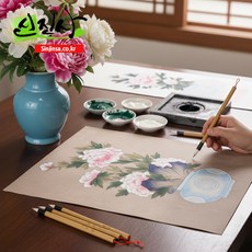 신진사 서예붓 민화붓 바림붓(소-특대), 중