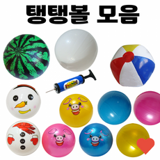 스포츠 장난감 공 놀이 피구 에어 체육 운동회 야구, 수박탱탱볼, 1개, 수박탱탱볼