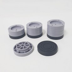 세탁기 받침대 층간소음 높이조절 스토퍼 1cm, 그레이 스토퍼 받침 1cm, 1개