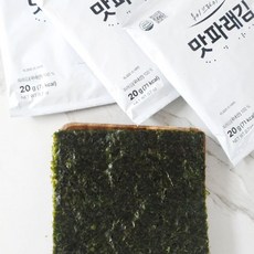 세번 구운 파래김, 10개, 20g
