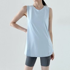 커버업 스포츠 슬리브리스 메쉬 DBC1905W