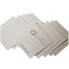 [정품] 젠탱글 사각 화이트 종이타일 (스퀘어 타일), 10개