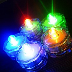 오렌콩 미니수족관장식LED전구방수램프 미니어항데코라이트 수족관방수LED조명 수족관장식소형라이트, 4방수조명-웜화이트