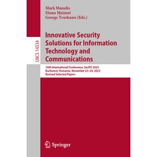 (영문도서) Innovative Security Solutions for Information Technology and Communications: 16th Internation... Paperback, Springer, English, 9783031529467