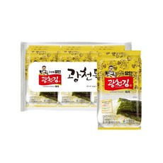 광천김 3대째 달인 재래 도시락김, 4g, 90개