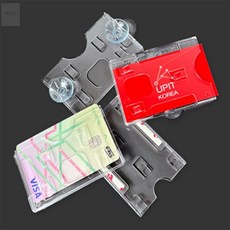 올샵 슬라이드 주차증케이스 차량카드꽂이, (가로)