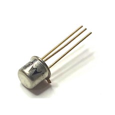 Motorola 2N2369A NPN 0.36W 15V 0.2A TO18 鍍金腳 電晶體, 1個