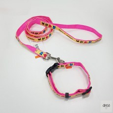 직코몰 목줄세트 15mm 강아지리드줄
