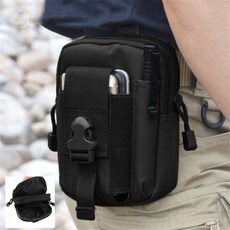 허리벨트 보조가방 블랙 낚시보조가방