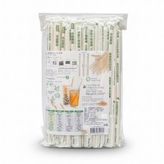安適嚴選環保小麥吸管, 1個, 8mm/50支 (細)