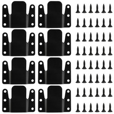 ECLATIS Denwwico 범용 소파 커넥터 8개 금속 섹션 커넥터 나사가 있는 인터로킹 가구 브래킷 298741, ECLATIS Denwwico 범용 소파 커넥터 8개,