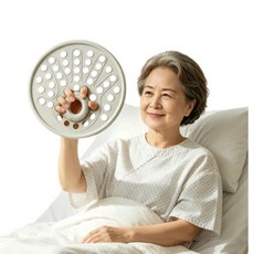 HLOMOM 手指訓練器 握力圈 手指訓練 指力訓練器 握力鍛鍊 中老年手部康復訓練握力器中風降壓手指靈活新型矽膠握力球, 灰色, 1個